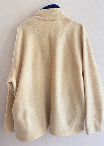 Sarı Yarım Fermuarlı Erkek Polar Sweatshirt - Görsel 6