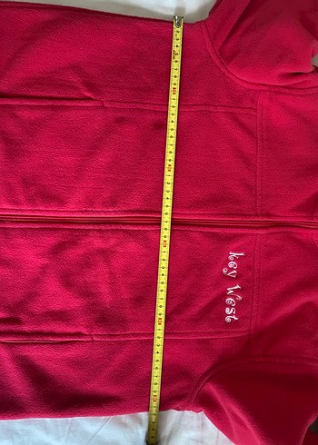 Pembe Fermuarlı Polar Sweatshirt - Görsel 10