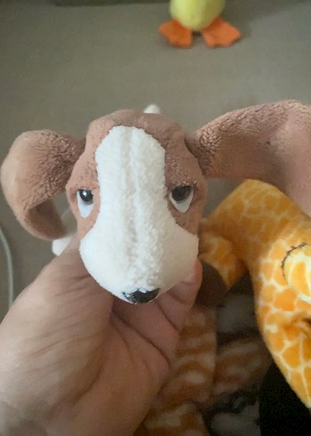 Beden Renk 7 Adet Peluş ve boncuk oyuncaklar