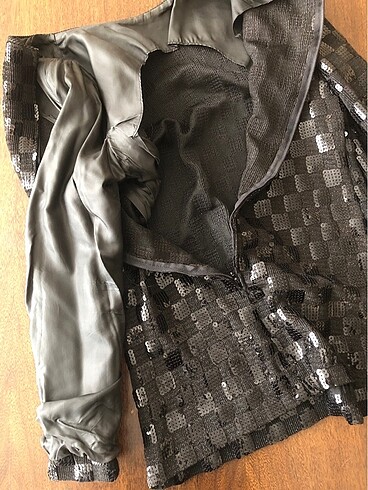 Pullu payetli bluz - Görsel 7