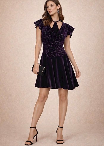 Etiketli Abiye Elbise - Görsel 2