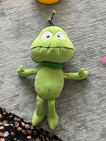Yeşil peluş oyuncak