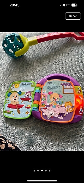  Beden Fisher price oyuncak
