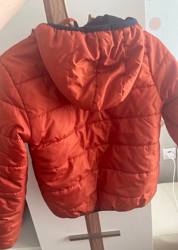 LC Waikiki Koyu Kırmızı Erkek Çocuk Fermuarlı Mont