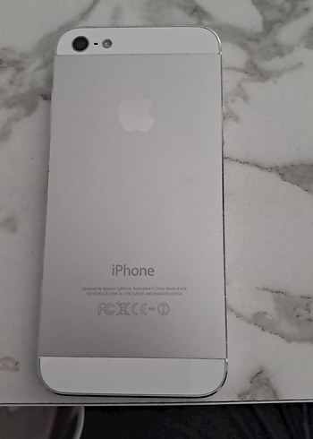 Beyaz iPhone modeli 5s - Görsel 3