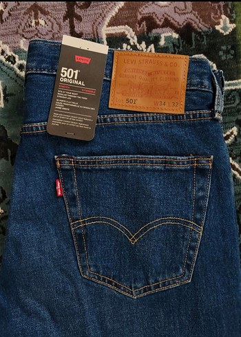 Levis Orjinal Levi S 501 Her Eyes Dark Blue