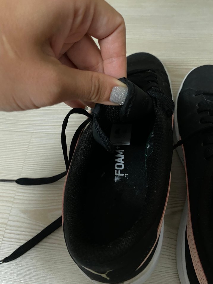 Puma Siyah-Pembe Kadın Spor Ayakkabı - Görsel 3