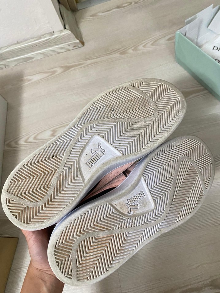 Puma Siyah-Pembe Kadın Spor Ayakkabı - Görsel 5