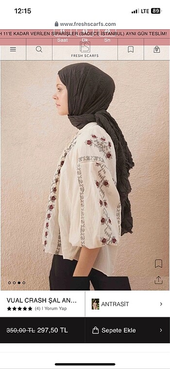 Beden fresh scarfs şal