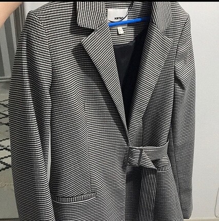 Kareli blazer ceket