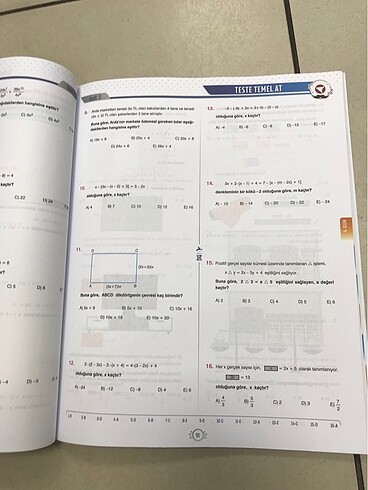  Beden Renk Paraf matematik