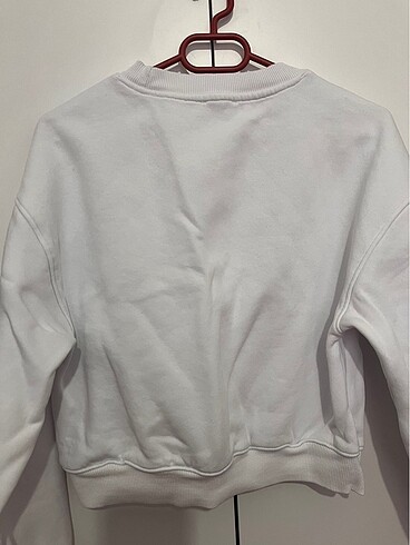 Beyaz sweatshirt - Görsel 6