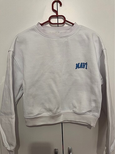 Beyaz sweatshirt - Görsel 5