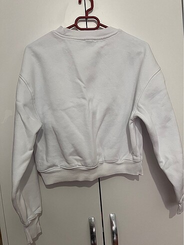 Beyaz sweatshirt - Görsel 7
