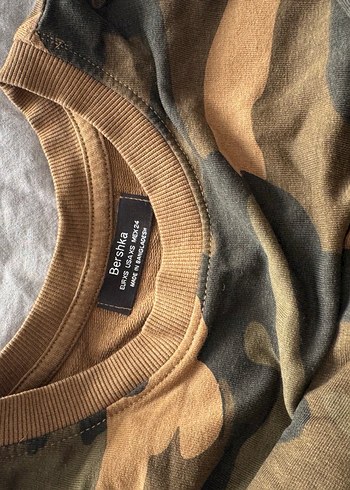 Kamuflaj desenli crop body - Görsel 4