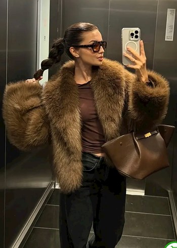 Kahverengi kürk - Görsel 2