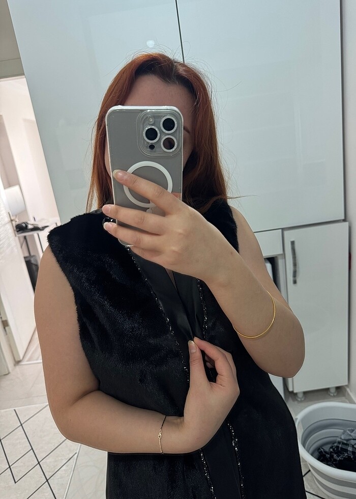 Deri yelek - Görsel 4