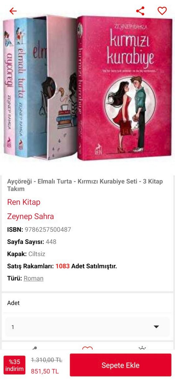 zeynep sahra Ayçöreği, Elmalı Turta kırmızı kurabiye - Görsel 2