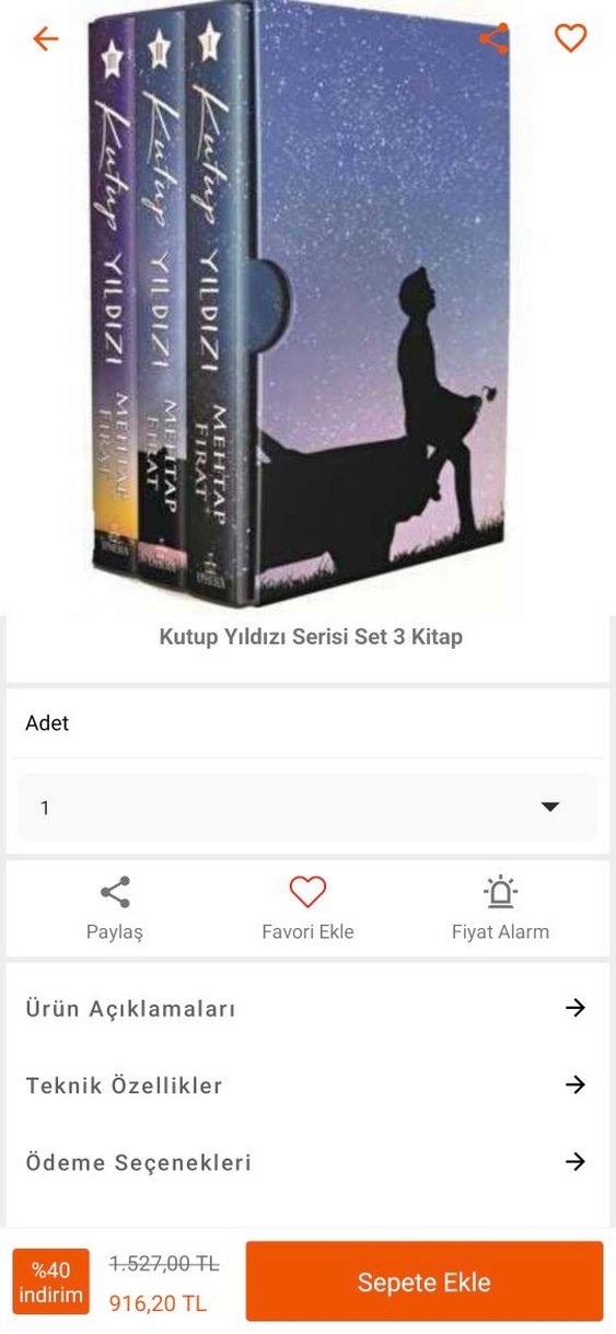 Kutup Yıldızı Roman Serisi - Mehtap Fırat - Görsel 2