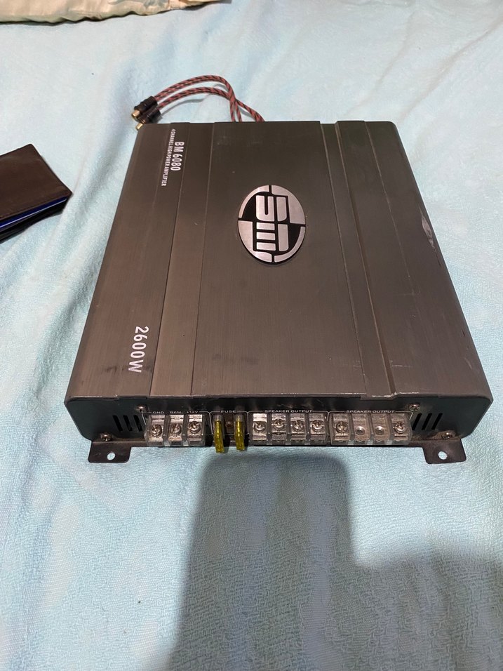 4 Kanallı Siyah Ses Amplifikatörü Oto Amfi - Görsel 2