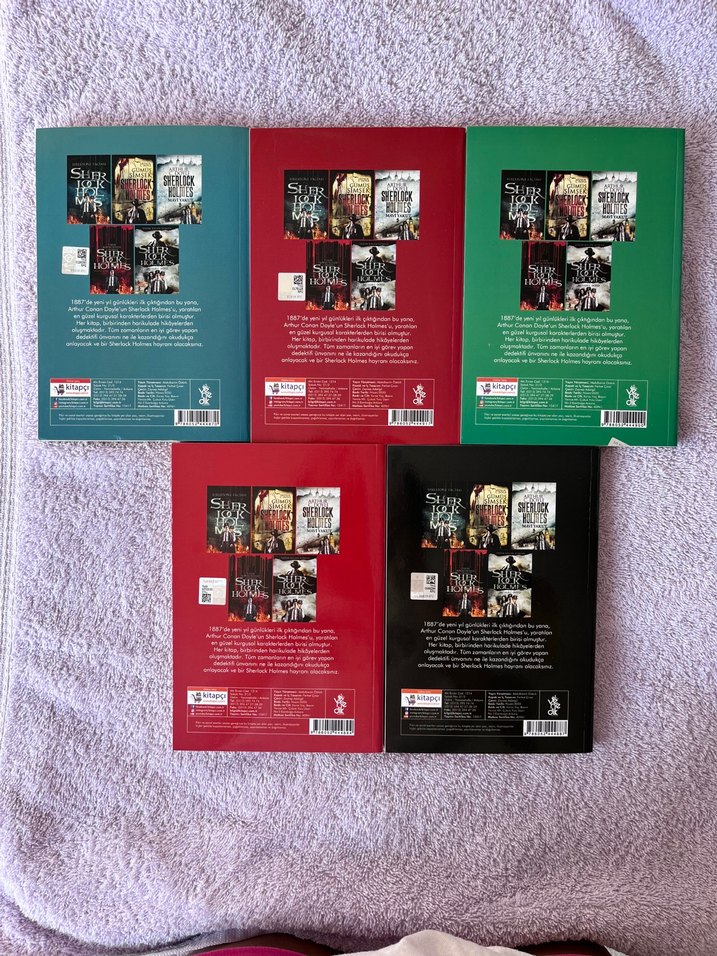 Sherlock Holmes Kitap Seti - 5 Kitap - Görsel 2