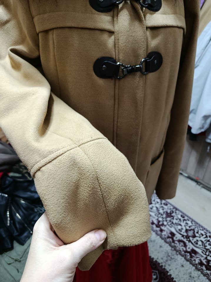 Kahverengi Kürklü Kadın Kışlık Mont - Görsel 4