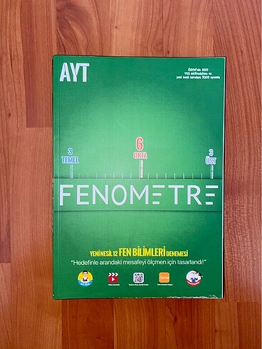 AYT Fenometre, TYT Fen Bilimleri, AYT Fen Bilimleri