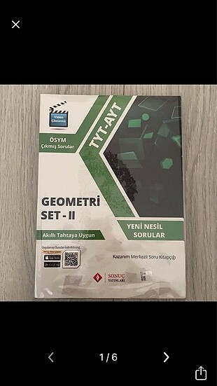 Sonuç yayınları AYT geometri