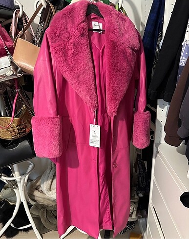 Bershka Fuşya kaban