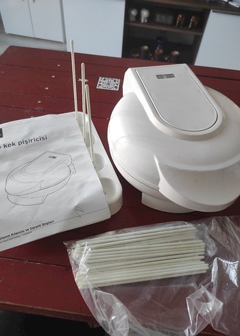 Tchibo Beyaz Mini Top Kek Makinesi - Görsel 5