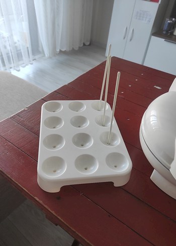 Tchibo Beyaz Mini Top Kek Makinesi - Görsel 6