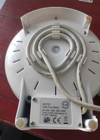 Tchibo Beyaz Mini Top Kek Makinesi - Görsel 8