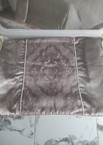 Baskılı Gri Beyaz Yatak Örtüsü HOMEAR - Görsel 3