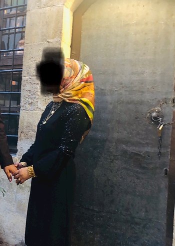 Uzun Kollu Siyah  işlemeli şık Takım - Görsel 5