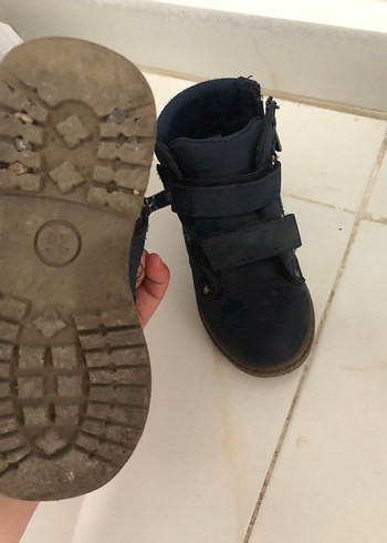 Koyu Mavi Erkek Çocuk Botu - Görsel 5