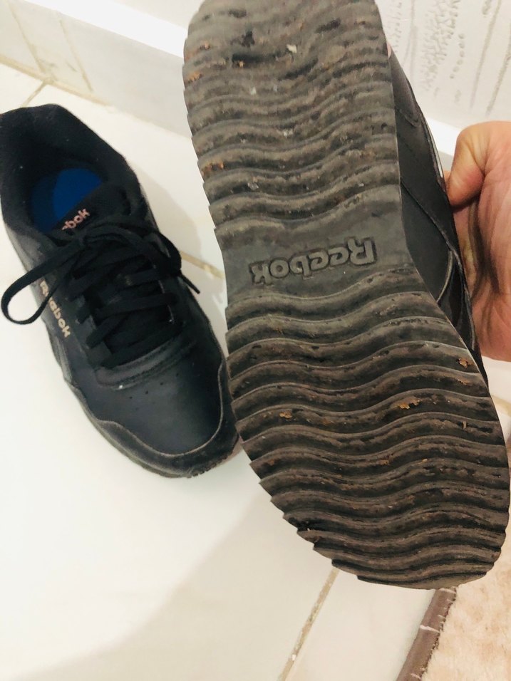 Orijinal Reebok marka Siyah Kadın Spor Ayakkabı - Görsel 4