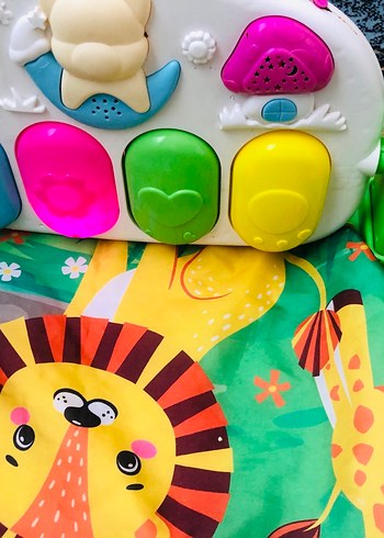 Renkli Bebek Oyun Matı ve Aktivite Merkezi - Görsel 3