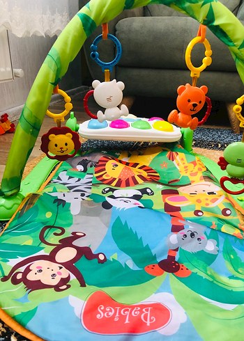 Renkli Bebek Oyun Matı ve Aktivite Merkezi - Görsel 4