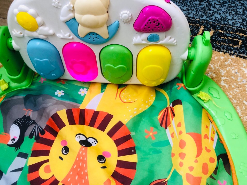 Renkli Bebek Oyun Matı ve Aktivite Merkezi - Görsel 3