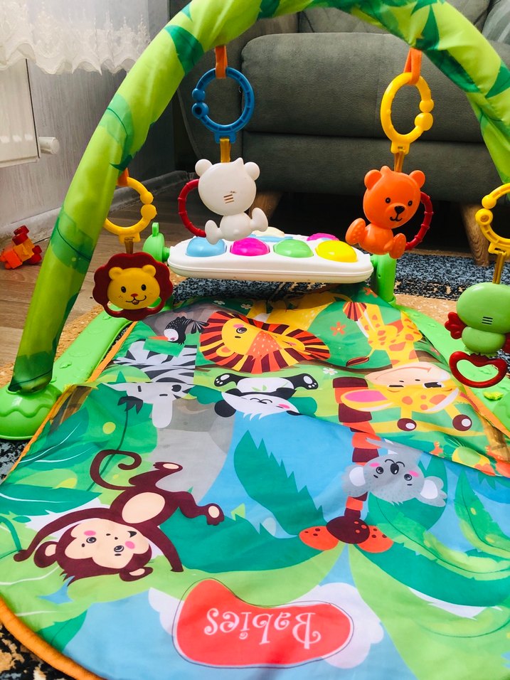 Renkli Bebek Oyun Matı ve Aktivite Merkezi - Görsel 4