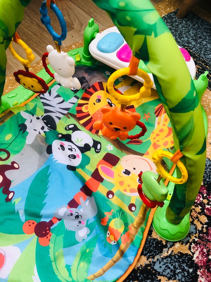 Renkli Bebek Oyun Matı ve Aktivite Merkezi - Görsel 5