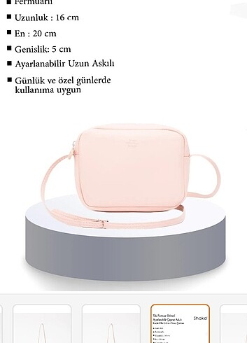 Acer #Pudra tek bölmeli #mini çanta