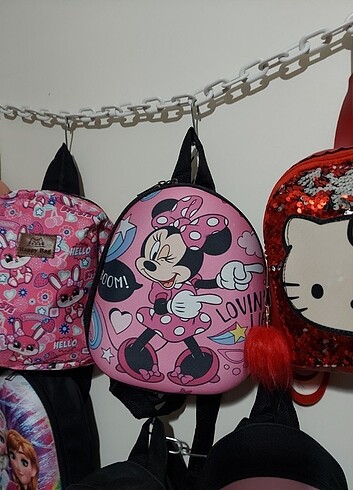 17 Beden Mini mouse cocuk çanta 