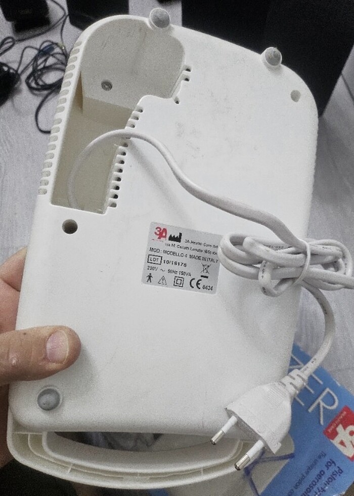 Nebul cihazı  sıfır  sadece hortum maske eksik - Görsel 4