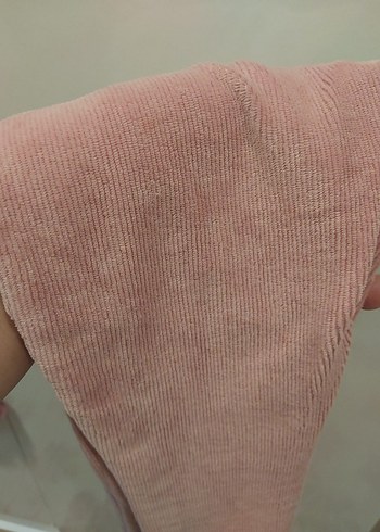 Kız Çocuk Pembe Elastik Bel Tayt - Görsel 4