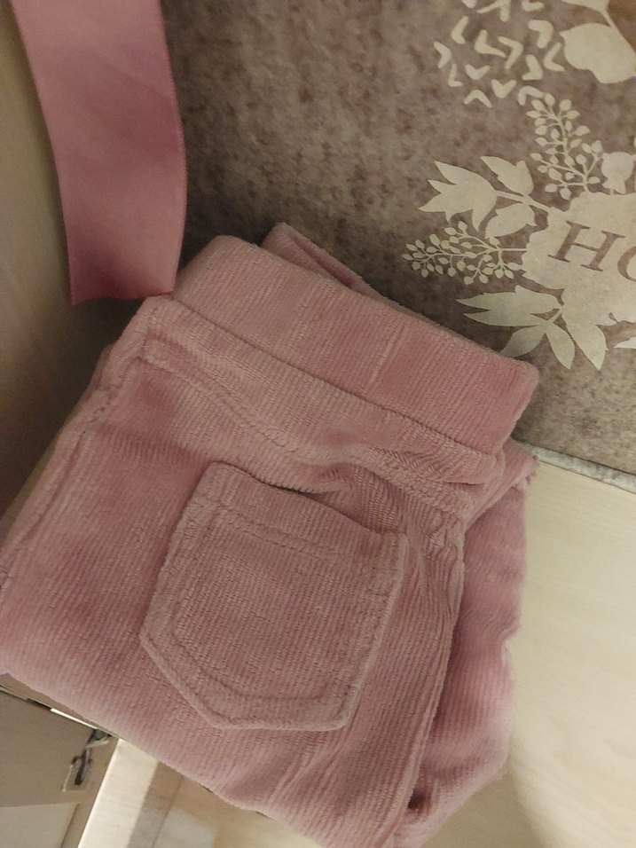 Kız Çocuk Pembe Elastik Bel Tayt - Görsel 5