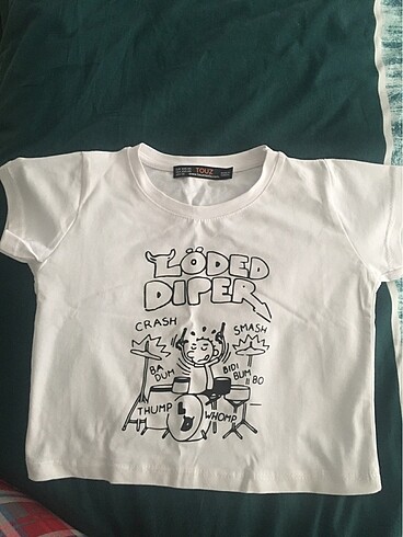 xs Beden beyaz Renk Crop lodad diper