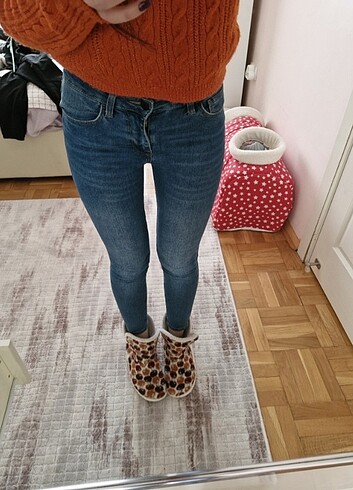Mavi tess skinny jeans