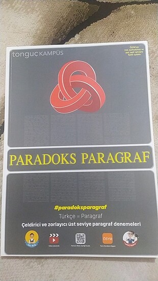 Tonguç akademi paragraf Türkçe soru bankası tyt ayt yks 