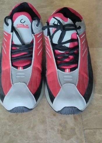 Calx Kırmızı Bağcıklı Erkek Günlük Ayakkabı - Görsel 3